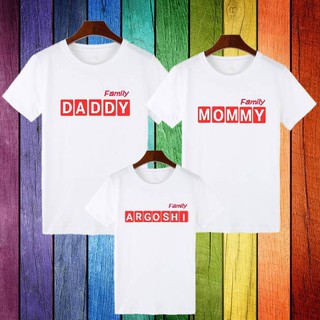 เสื้อครอบครัว  สั่งทำ BLOCK FAMILY