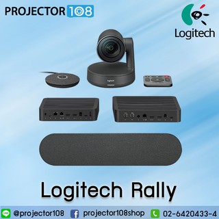 Logitech Rally System Logitech Camera Logitech Conference Webcam ประกันศูนย์ไทย 2 ปี