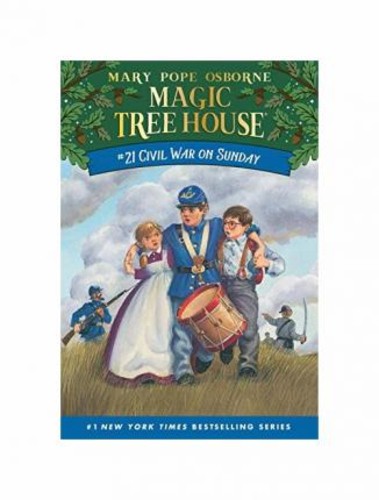 Magic Tree House 21 สงครามแพ่งในวันอาทิตย์ โดย Mary Pope Osborne (ฉบับสหรัฐอเมริกาปกอ่อน)