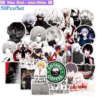 ☠ Tokyo Ghoul - Series 03 Anime Kaneki Ken Touka Kirishima สติ๊กเกอร์ ☠ 50Pcs/Set Waterproof DIY Fashion Decals Doodle สติ๊กเกอร์