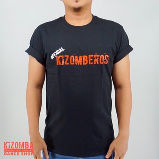 เสื้อยืดทรงตรง ใส่ได้ทั้งผู้ชายและผู้หญิง สกรีน Official Kizomberos / Official Kizomberos unisex T-Shirt