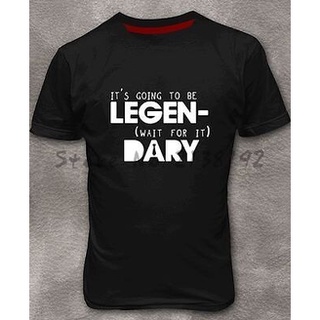 Gildan เสื้อยืดผ้าฝ้าย 100% พิมพ์ลาย Legendary How I Met Your Mother แฟชั่นสร้างสรรค์ สําหรับผู้ชาย ไซซ์ M L Xl 2XlSize