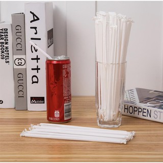 🥤 [100ชิ้น]* หลอดดูดน้ำ ,หลอด (ห่อกระดาษ) , หลอดตรง งอได้ ขน…