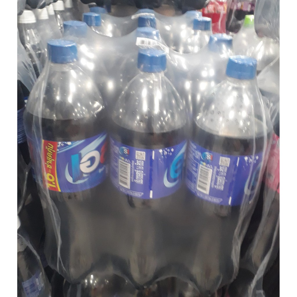 Est Cola เอส โคล่า ปริมาตรสุทธิ 1.6L ยกแพ็ค 6ขวด เครื่องดื่มน้ำอัดลม  1.6ลิตร | Shopee Thailand