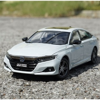 โมเดลรถเหล็ก 1:18 HONDA ACCORD  SPORT HYBRID 2022