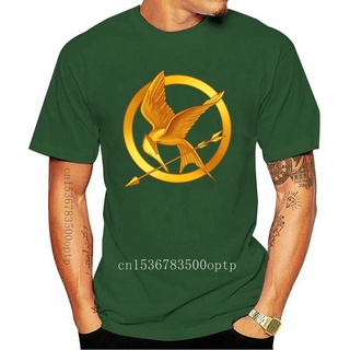 เสื้อยืดผ้าฝ้ายพิมพ์ลายขายดี เสื้อยืดแขนสั้น คอกลม ผ้าฝ้าย พิมพ์ลาย Wo The Hunger Games สําหรับผู้ชาย