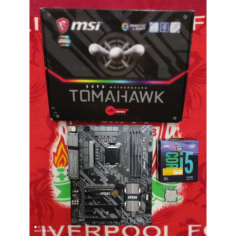 MB MSI Z370 TOMAHAWK + CPU Intel Core i5-9400F Socket 1151v2
