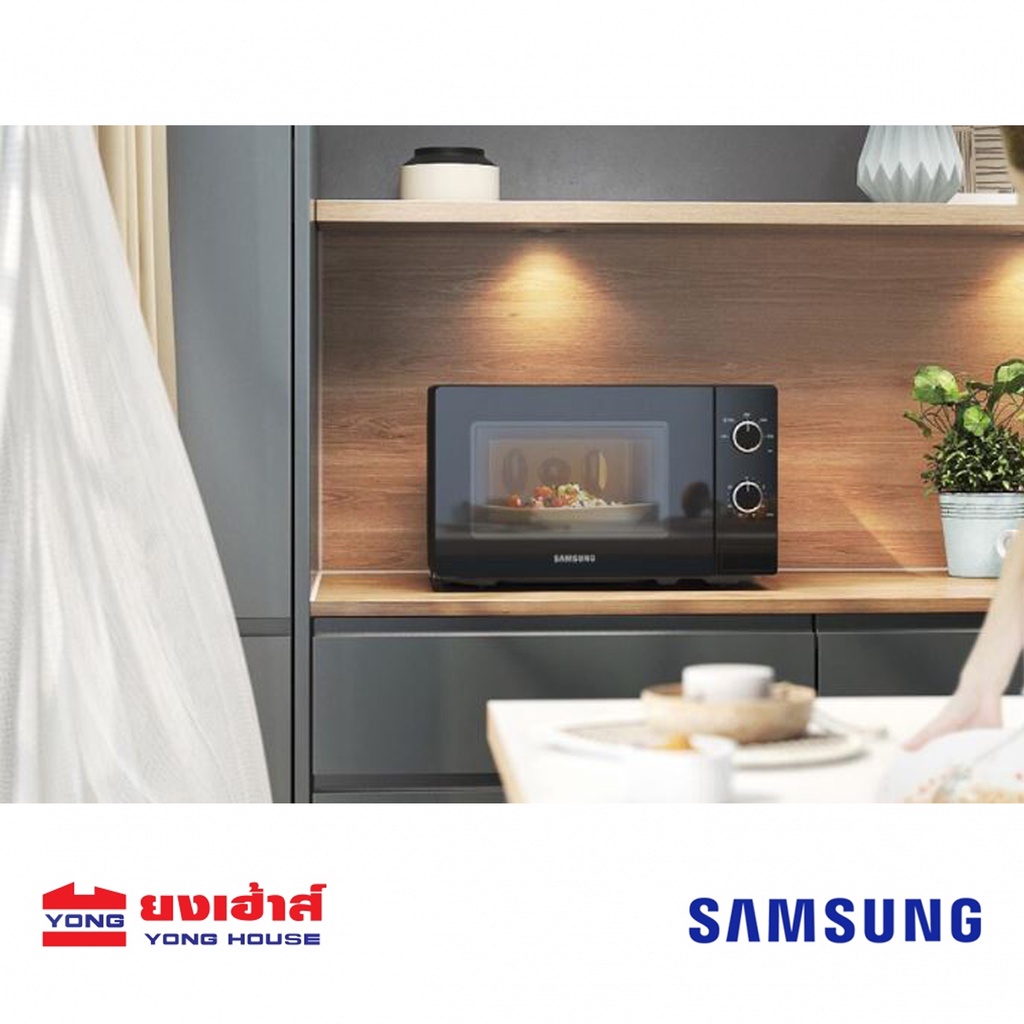 🔥10.10🔥 SAMSUNG ไมโครเวฟ SOLO 700 วัตต์ 20 ลิตร สีดำ รุ่น MS20A3010AL/ST microwave MS20A3010AL - ภาพย่อย 4