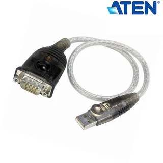 ATEN สาย USB to Serial สาย USB to RS232 รุ่น UC-232A (สีเงินน้ำตาล)