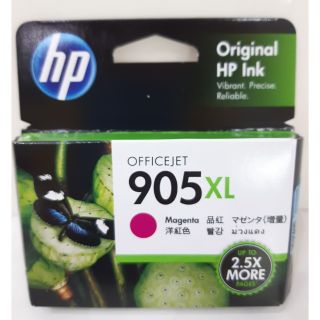 หมึก HP 905XL Maganta สีม่วงแดง ของแท้