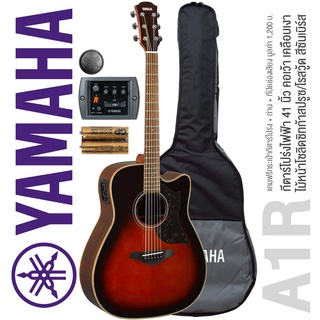 Yamaha® A1R (Sunburst) กีตาร์โปร่งไฟฟ้า 41 นิ้ว ไม้หน้าโซลิดซิทก้าสปรูซ + พร้อมของแถม **ประกันศูนย์ 1 ปี**