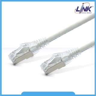 LINK US-5101LZ-1 LSZH RJ45 Patch Cord Cat6 UTP, Length 1M., White