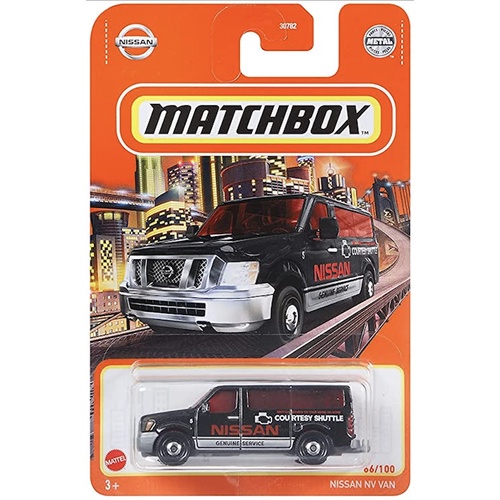 Matchbox 1/64 No.66 Basic Car Nissan Nv Van GVX76-30782