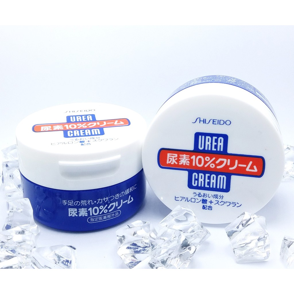 Kết quả hình ảnh cho Kem trị nứt nẻ tay chân Shiseido Urea Cream 100g"