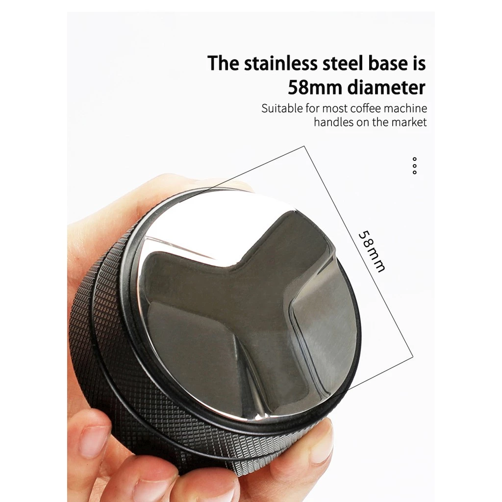 ☕☕☕Coffee Tamper เเทมเปอร์ ที่กดกาแฟมาการอง 51/58 mm ที่อัดกาแฟเครื่องชงกาแฟสด ทมเปอร์มาการอง thumbnail 9
