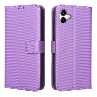 เคสโทรศัพท์หนัง PU ฝาพับ พร้อมช่องใส่บัตร สําหรับ Samsung Galaxy A04 GalaxyA04 A 04