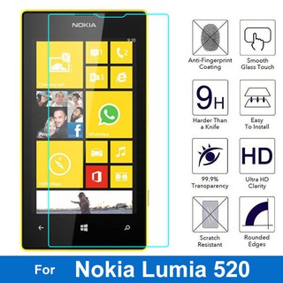 ฟิล์มกระจกนิรภัยสำหรับ Microsoft Nokia Lumia 520 lumia520