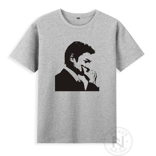 T-shirt  เสื้อยืดแขนสั้น ผ้าฝ้ายแท้ พิมพ์ลาย Andy Lau Andy Lau Andy Lau Wah Boy Wah God ขนาดใหญ่ สําหรับแม่ และลูกS-5XL