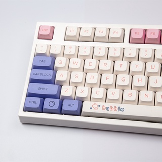 ปุ่มกดคีย์บอร์ด 127 คีย์ PBT XDA Profile DYE-SUB สําหรับ Cherry MX Switch NJ68 Mechanical Keyboard