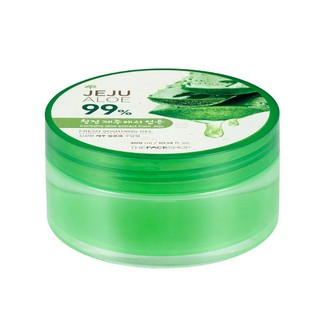 เจลว่านหางจรเข้ The face shop JEJU ALOE FRESH SOOTHING GEL 1 กระปุก 300 ml. พร้อมส่ง