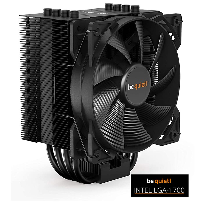 แถมขาล็อค LGA 1700 be quiet! Pure Rock 2 Black, BK007, 150W TDP, CPU Air Cooler พัดลมซีพียู BK007 รับประกัน3ปี