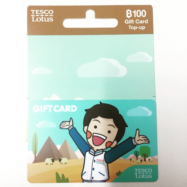 Gift Card TESCO LOTUS 100 บาท