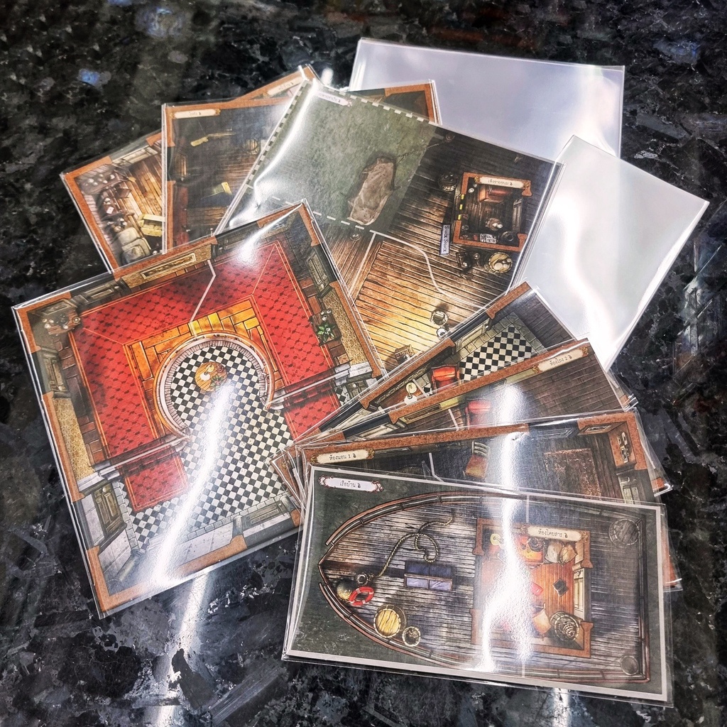 ซองใส่บอร์ด คฤหาสน์วิปลาส / Mansions of Madness