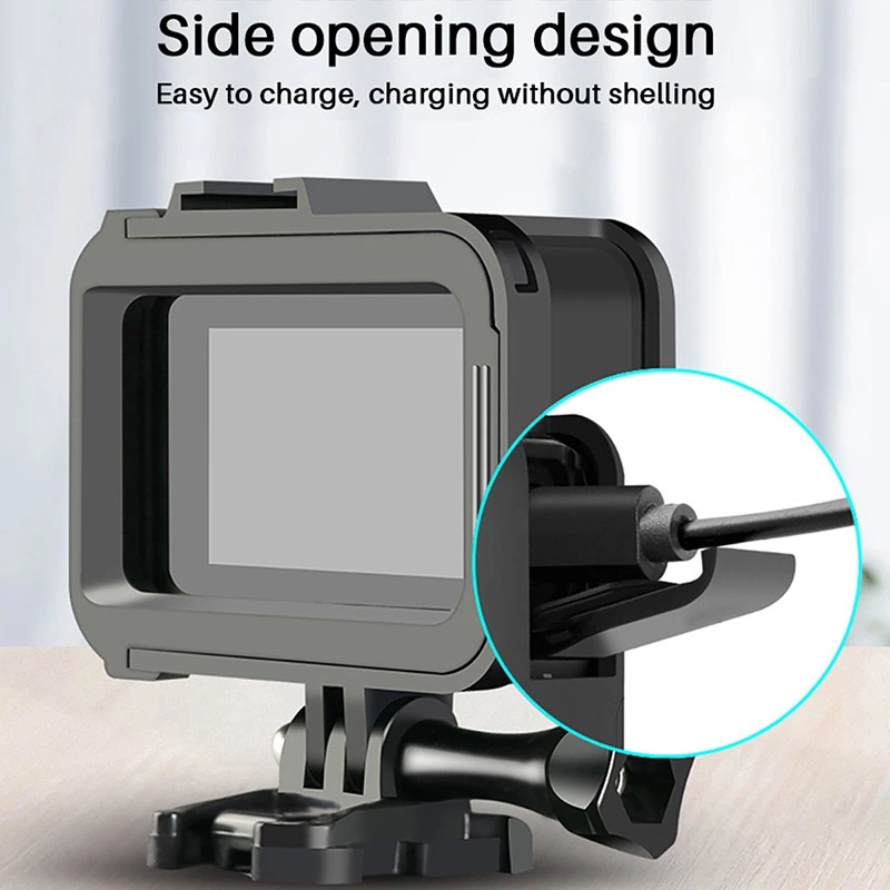 RUIGPRO Metal Case for GoPro Hero 8 with Cold-Shoe Mount เคสโลหะกันกระแทก สำหรับกล้องแอคชั่นแคม GoPro Hero 8 thumbnail 6