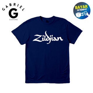 เสื้อยืด ผ้าฝ้าย พิมพ์ลายโลโก้กลอง Zildjian 30s 229