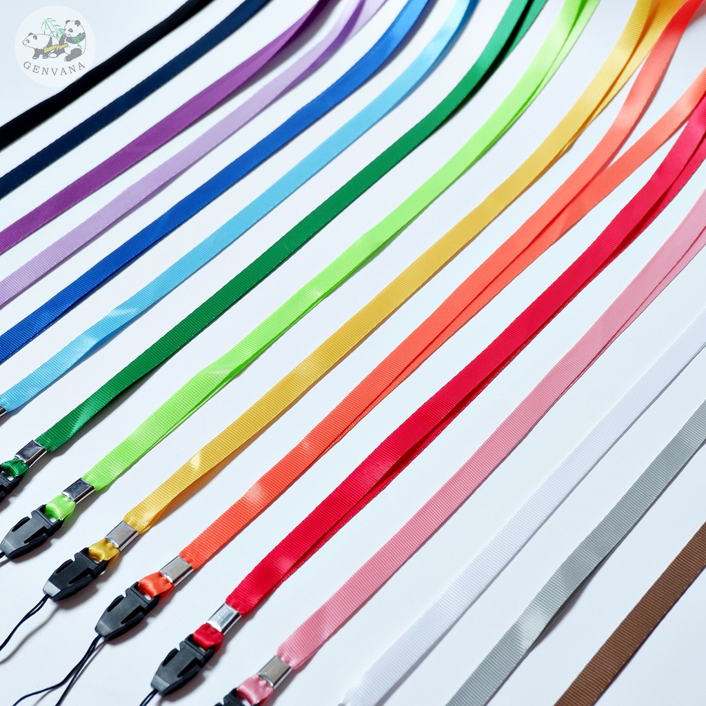 สายคล้องบัตร/มือถือ ตัวคล้องเชือกถอดได้ 15สี (124N-1) สายคล้องบัตรพนักงาน - รูปที่ 5