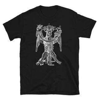 เสื้อยืดผ้าฝ้ายพิมพ์ลายขายดี เสื้อยืด พิมพ์ลาย Taurus Baal The Bull Wizard of ancient occult สไตล์โบราณ