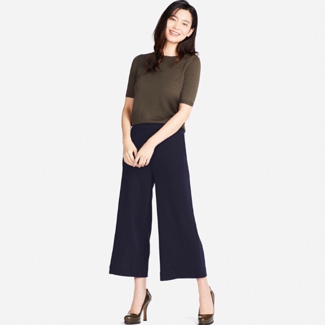 กางเกง Uniqlo rib milano