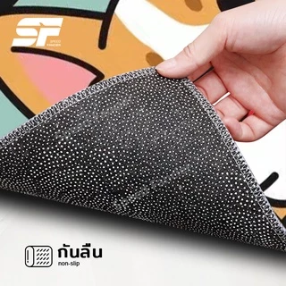 พรม พรมเช็ดเท้า พรมปูพื้น 40*60cm พรมดักฝุ่น พรมเช็ดเท้าเม็มโมรี่ซับน้ำได้ดี พรมกันลื่น พรมเนื้อนุ่ม พรมซับน้ำได้ดี