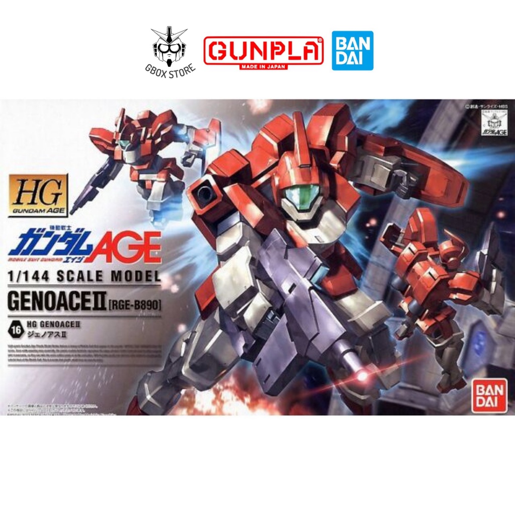 ชุดประกอบ HG Age Genoace II Bandai HGGA RGE Gundam