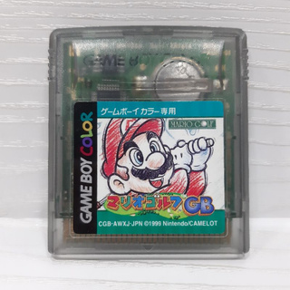 ตลับแท้ [GBC] [0062] Mario Golf GB (Japan) (CGB-AWXJ) Gameboy Game Boy Color เกมบอย