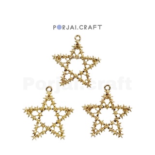 จี้ดาว Gold star pendant 25mm