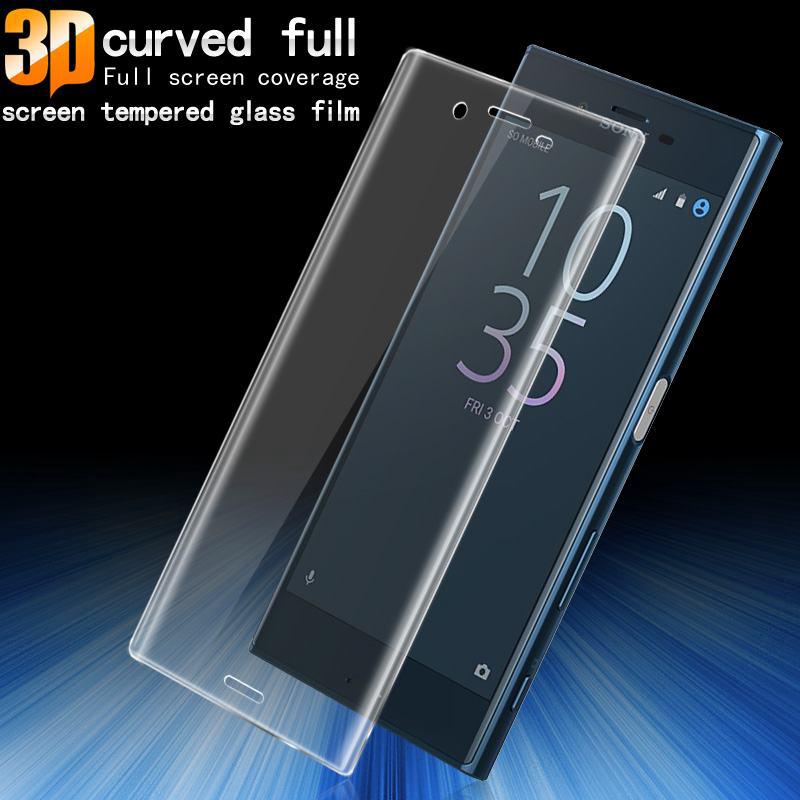 ฟิล์มกระจก  แบบเต็มจอลงโค้ง Imak 3D Tempered Glass แบบใส สำหรับ Xperia