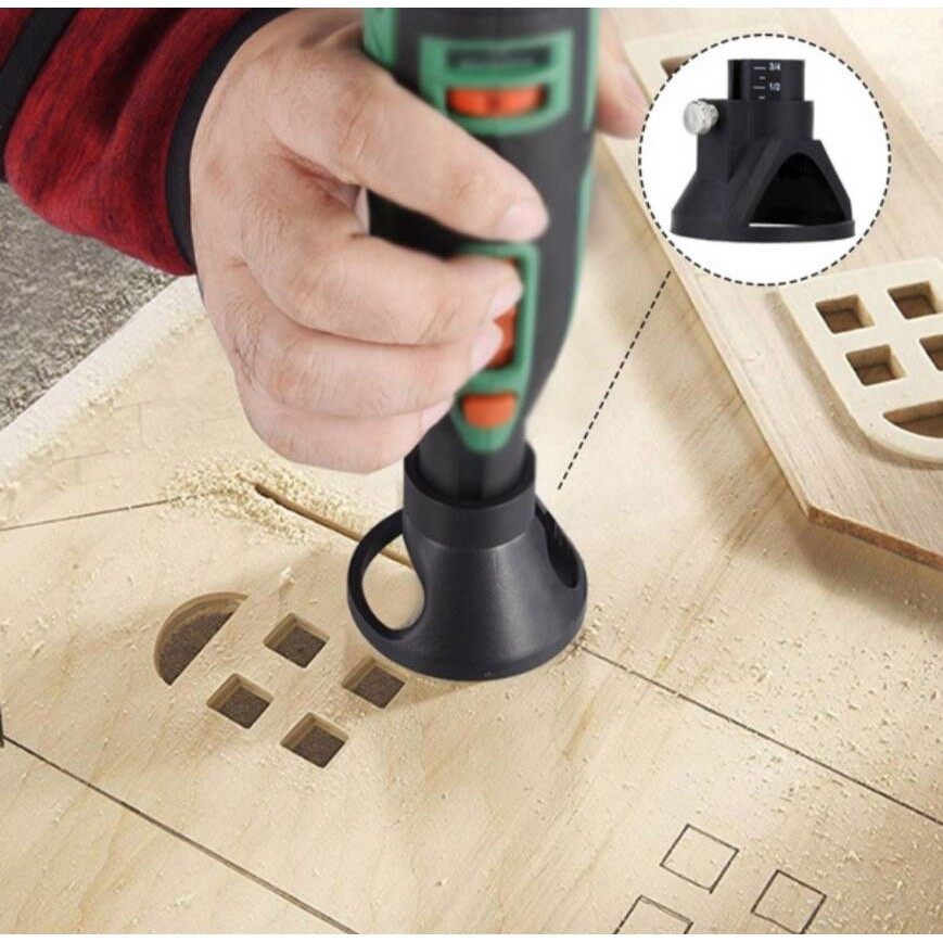 หัวแปลงเครื่องเจียรสายอ่อน เครื่องแกะสลัก ให้เป็นทริมเมอร์ DIY สำหรับ งานไม้ พลาสติก กระเบื้อง เหล็ก