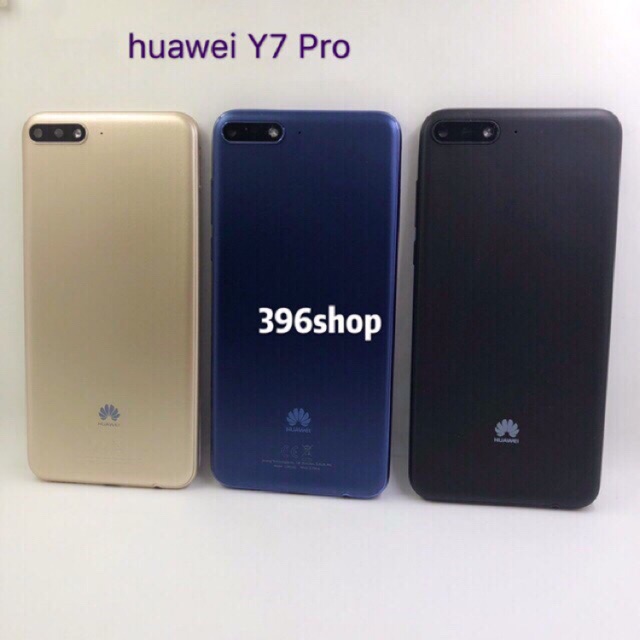 ฝาหลัง Cover Huawei Y7pro 2018/Y7 2018、Y7 2017 งานเหมือนแท้