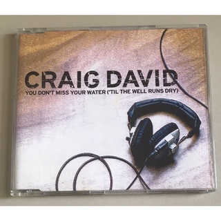 ซีดีซิงเกิ้ลมือ 2 สภาพดี...199 บาท “Craig David” ซิงเกิ้ล "You Dont Miss Your Water(Til the Well Runs Dry)" Made in EU