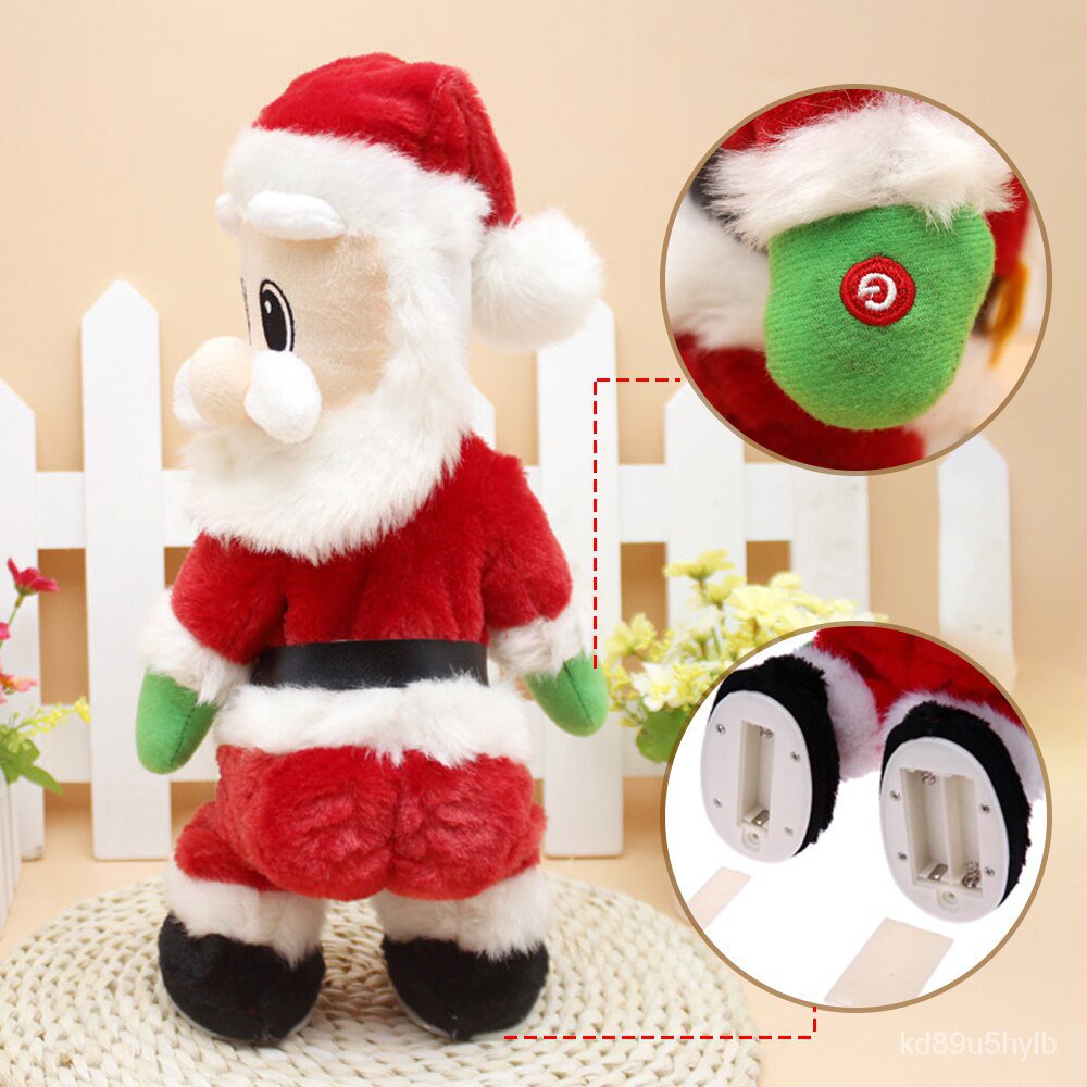 New Christmas Gift Dancing Electric Musical Toy Santa Claus Doll ...