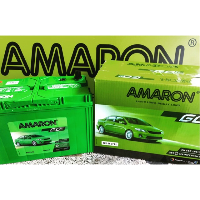แบตเตอรี่ amaron 95D31L