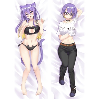 ปลอกหมอน ลายอนิเมะ Hololive VTuber Dakimakura Cospaly ขนาด 60x180 ซม. สําหรับตกแต่งบ้าน