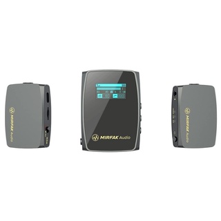 MOZA MIRFAK DUAL TRANSMITTER WIRELESS MICROPHONE SYSTEM WE10 PRO ไมค์Wireless (1ตัวรับ-2ตัวส่ง)