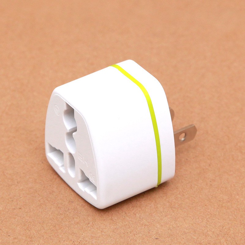 หัวแปลงไฟปลั๊กไฟ 2 ขา Universal Travel Plug Adapter อะแดปเตอร์ปลั๊กชาร์จไฟสำหรับเดินทาง