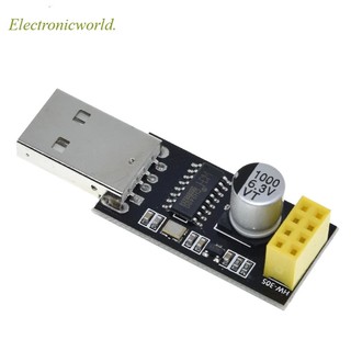 Esp01 อะแดปเตอร์โปรแกรมเมอร์ UART GPIO0 ESP01 Adaptaterr ESP8266 CH340G USB เป็น ESP8266 Serial บอร์ดพัฒนา Wifi ไร้สาย