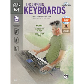 Alfreds Rock Ed.: Led Zeppelin Keyboards มี DVD rom