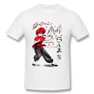 ราคา เสื้อยืดลําลอง แขนสั้น พิมพ์ลายอนิเมะ Ranma 12 Nibun-No-Ichi สไตล์คลาสสิก ใส่สบาย สําหรับผู้ชายS-5XL