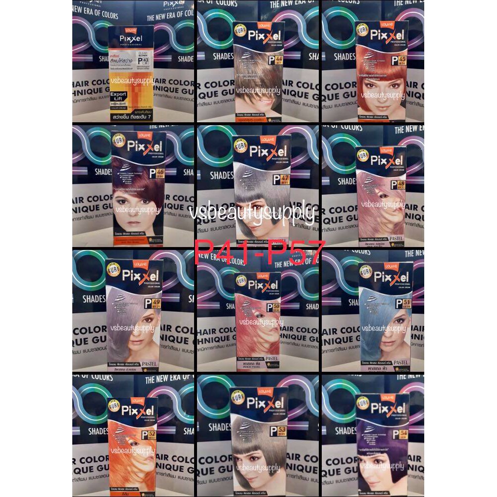 LOLANE Pixxel color cream P41-P57โลแลน พิกเซล คัลเลอร์ครีม P41-P57