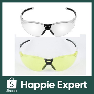 ⚡happie⚡แว่นกันลม แว่นตากันลม PC Safety Glasses ป้องกันรังสียูวี แว่นตามอเตอร์ไซค์ หลักฐานฝุ่น